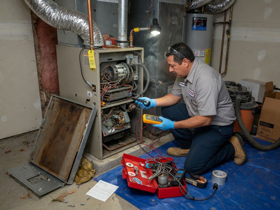 Furnace Repair in Melissa, TX