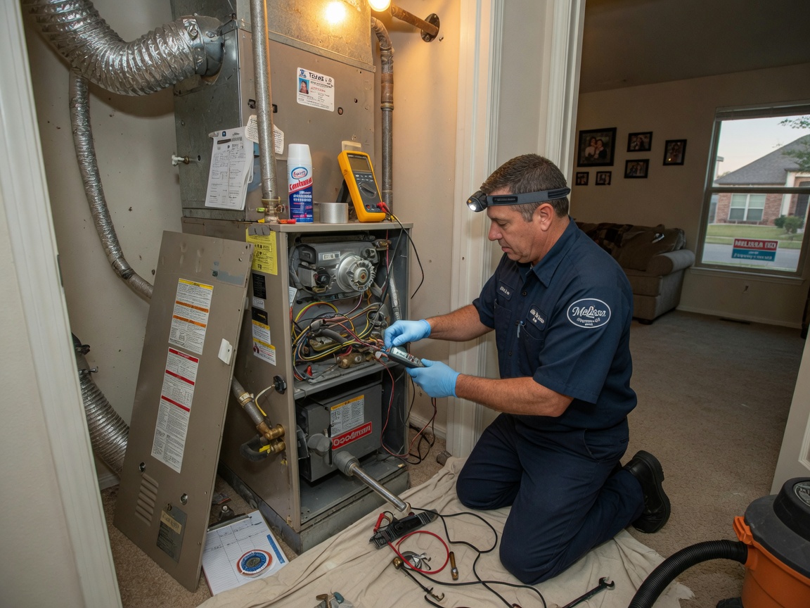Heating Maintenance in Melissa, TX